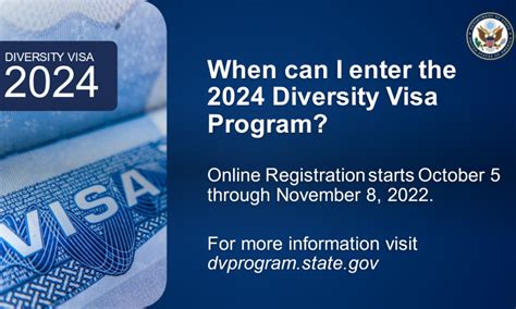 Update on Diversity Visa (DV) Program 2024 .